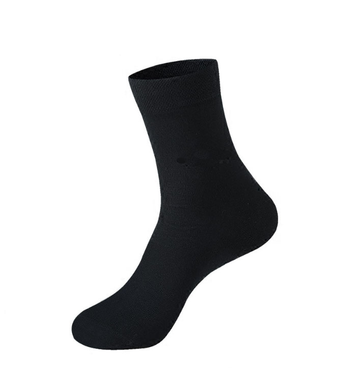 Customized Black Men Cotton OEM Business Socks Manufacturers