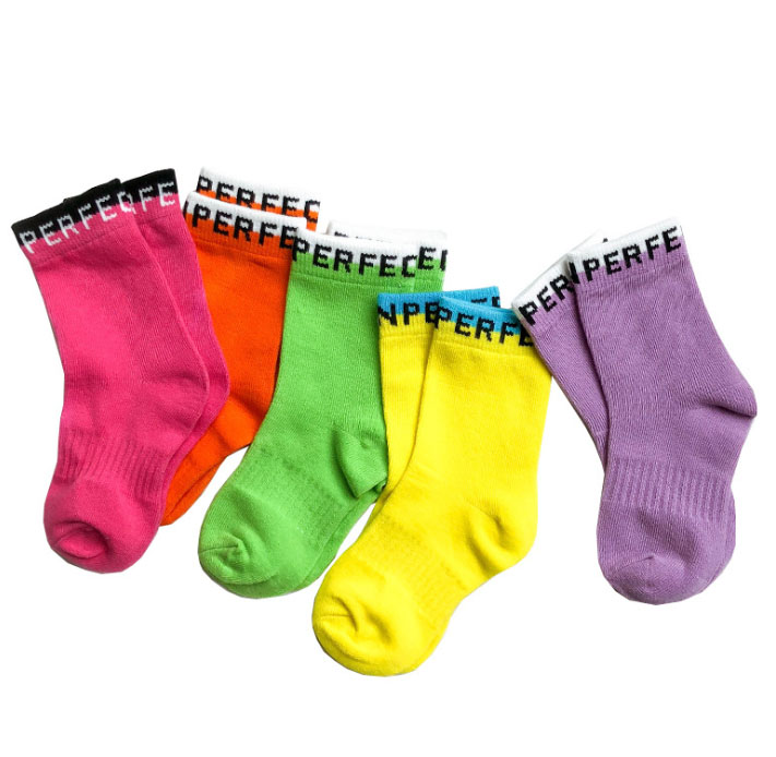 Custom Best Children Knee High Cotton Socks 