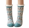 Custom Arylic Women Winter Warm Thick Socks