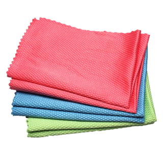 Microfiber Glass Cleaning Cloths for Windows Cars Mirrors Stainless Steel