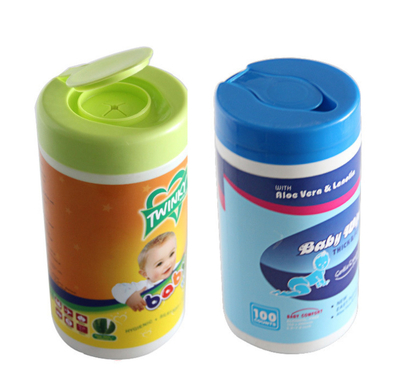 Biodegradable Unscented Bamboo Barrel Baby Wet Wipes For Mouth and Hand