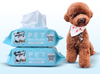 Antiseptic Non-Woven Bamboo Disposable Pet Wipes for Puppies