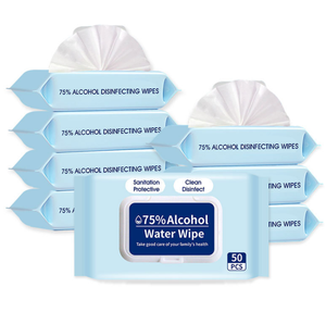 Alcohol Hand Cleaning Disinfecting Sanitizer Wipes 