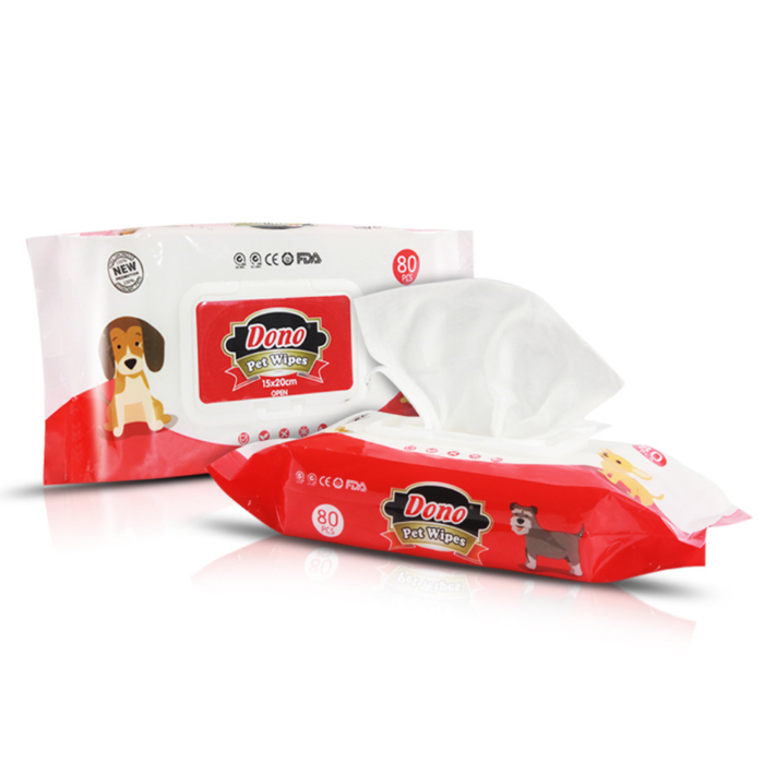 antibacterial dog sanitary paw wipes manufacturer